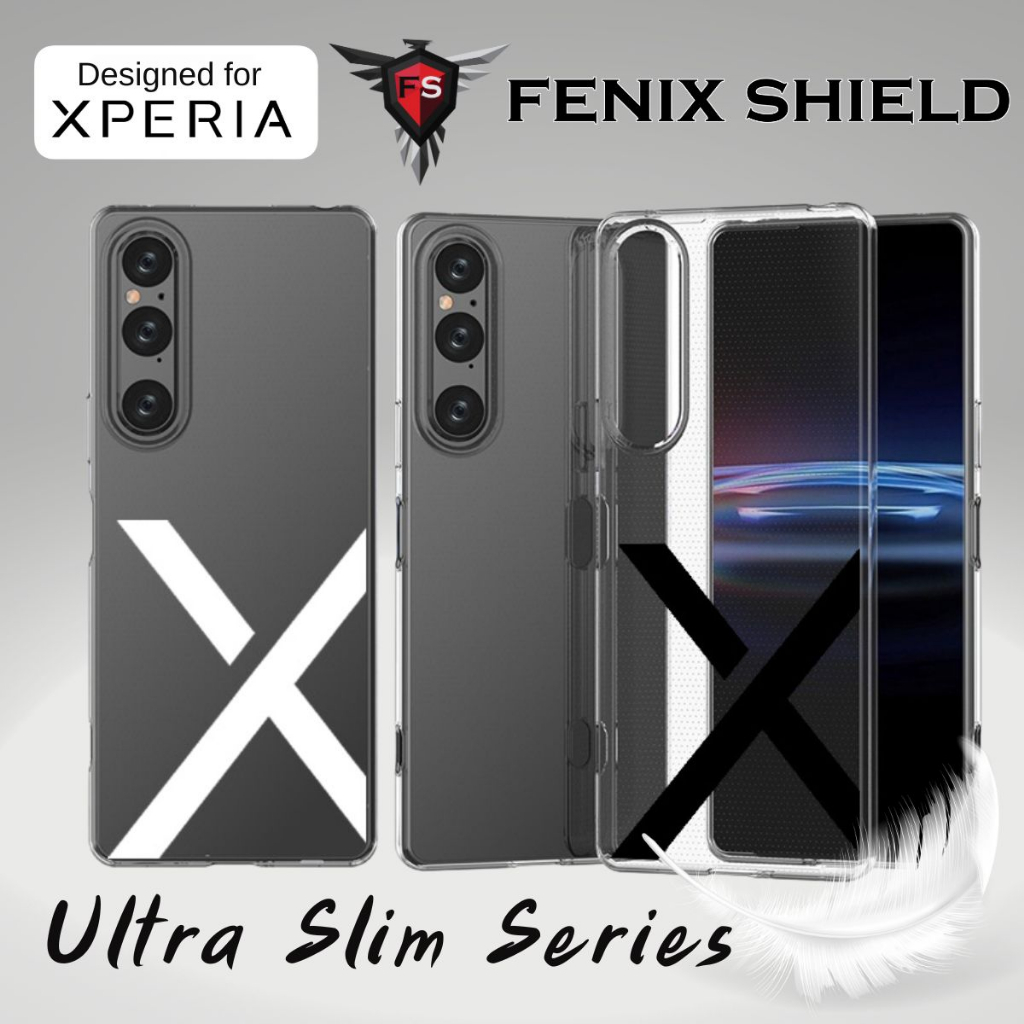 เคส FenixShield Ultra Slim [ X Style ] สำหรับ SONY Xperia 1 / 5 / 10 / V / IV / III / II / Pro I / X
