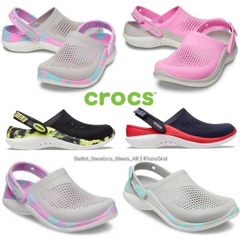 รองเท้าแตะรัดส้น Crocs Literide 360 Clog Women ส่งฟรี