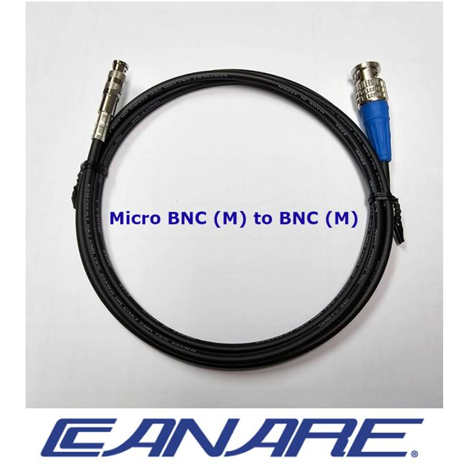 สาย Micro BNC (Male) 12G-SDI /UHD 4K to BNC(Male) Crimp (ใช้กับ Blackmagicได้) ยี่ห้อ Canare  #microcanare