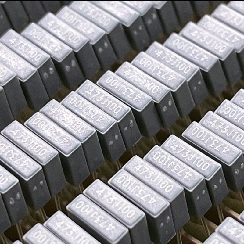 🌟จำนวน 100ตัว🌟] C. Poly 100v. ตัวสีเทา ค่า 473 , 473J100
