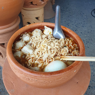 ถ้วย ดินเผา ขนาด 6 นิ้ว ได้ 1 ชิ้น ใส่ มาม่า ก๋วยเตี๋ยว ต้มยำ จิ้มจุ่ม ของใช้ ของฝาก