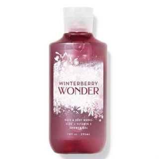 Bath &amp; Body Works เจลอาบน้ำ winterberry wonder Shower Gel 295ml.ของแท้