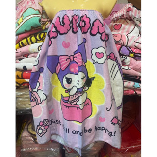 💘New. ผ้าขนหนูกระโจมอก(Sanrio/Disney) ขนาด 27"x54" ลิขสิทธิ์แท้100%