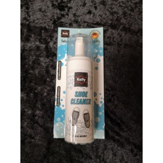 Kelly Shoe Cleaner เคลลี่​ ชู​ คลีนเนอร์​ โฟมซักรองเท้าผ้าใบ กระเป๋าผ้า​ โฟมซักแห้งรองเท้า​ กระเป๋า​ 150​ มล.