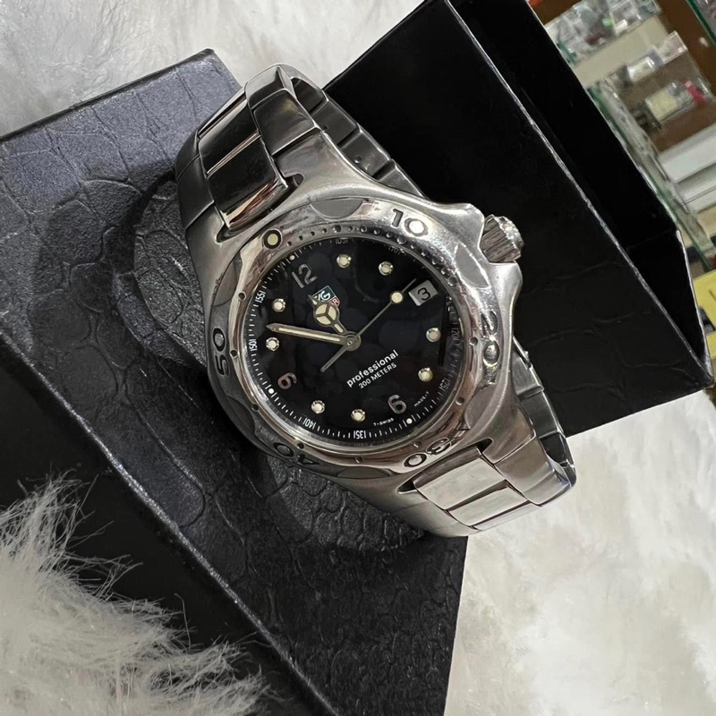 #Tag​ Heuer​ Kirium​ Black​ Dial​ Ref.WL1112 Boy ​size​ 36 mm 39 mmถึงเม็ดมะยม ข้อมือ14.5-17cm