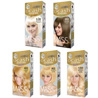 Dcash Master Floral Mass Color Cream ครีมเปลี่ยนสีผม ดีแคช มาสเตอร์ ฟลอรัล แมส คัลเลอร์ ครีม (สีโทนบลอนด์)