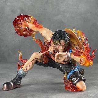 ONE PIECE เอซ Portgas D Ace Battle Damage Ver. PVC Figure Statue 20 cm