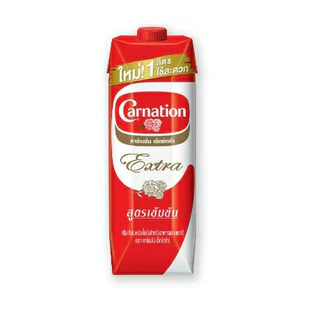 คาร์เนชั่น Extra ครีมเทียมพร่องไขมันสูตรเข้มข้น ขนาด 1 ลิตร