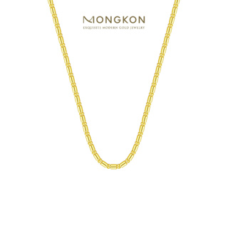 Mongkon Gold ทองคำแท้บริสุทธิ์สูง 96.5% สร้อยคอ 1 บาท Blooming Chain