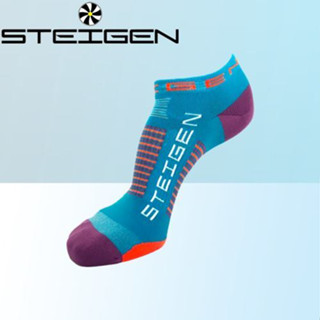 STEIGEN RUNNING SOCKS ZERO LENGTH ลาย GALAXY BLUE - ถุงเท้าวิ่ง เนื้อผ้ายืดหยุ่น