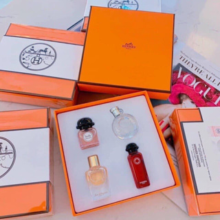 น้ำหอม Miniatures gift set H E R M E S Perfums-Discovery Set ขนาด 7.5ml x 4 pcs