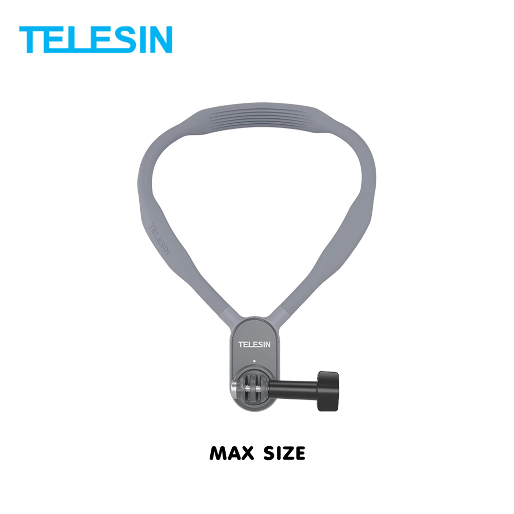 TELESIN Magnetic Neck Holder Mount for Action Cameras/ Phones ( Max SIZE )