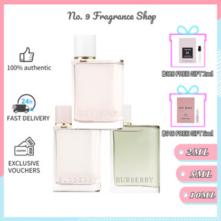 ของแท้ 💯 Burberry Her EDP &amp; Her Blossom EDT &amp; Her EDT  2ml/5ml/10ml น้ำหอมติดทนนาน