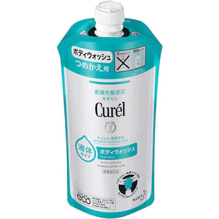 (ของแท้100%✌️)Curel INTENSIVE MOISTURE CARE Body Wash 420ml คิวเรล อินเทนซีฟ มอยส์เจอร์ แคร์ บอดี้ วอช 420 มล