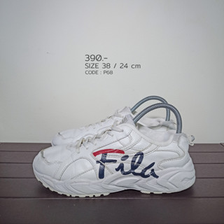 FILA 38 / 24 cm มือสองของแท้ (P68)