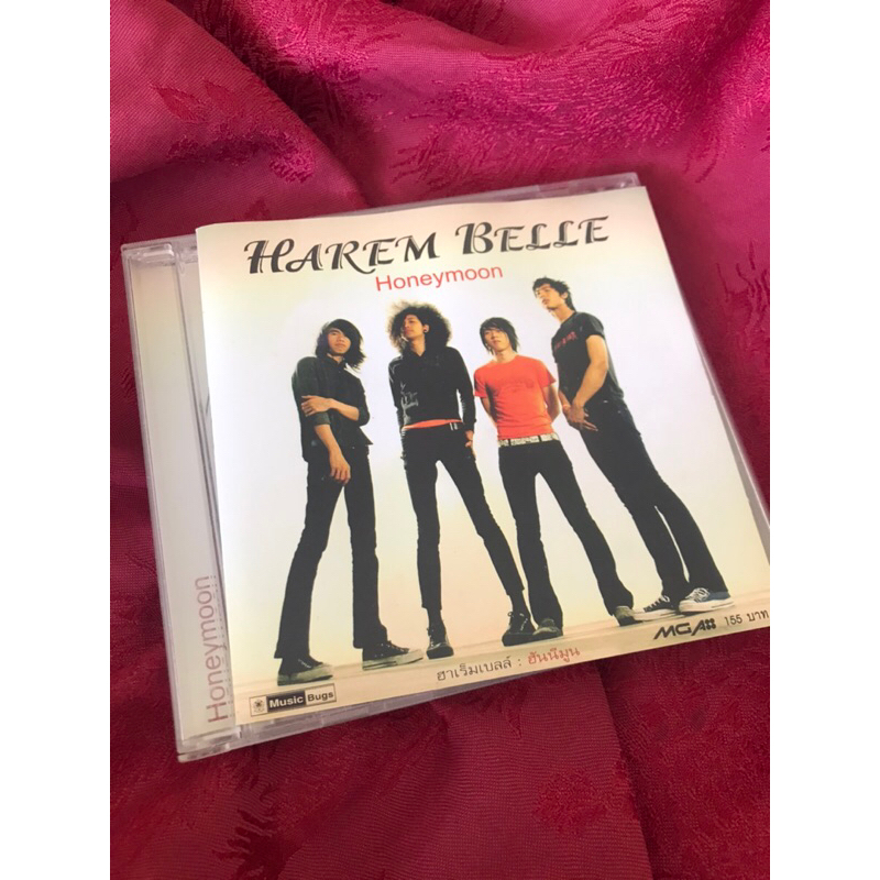 CD วง Harem Belle (ฮาเร็มเบลล์) อัลบั้ม Honeymoon