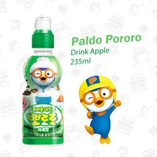 [Original] 팔도 뽀로로 음료 사과 Paldo Pororo Drink Apple (เครื่องดื่มรสแอปเปิ้ล) 235ml