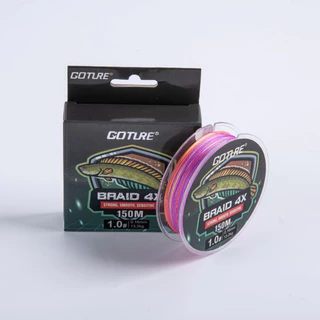 GOTURE สายเอ็นตกปลา PEญี่ปุ่น ถัก4เส้น ความยาว150M เบอร์0.4/0.6/0.8/1.0/1.2/2.5/4.0 จัดส่งจากไทย