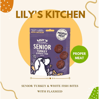 ขนมสุนัข Lilys Kitchen - Senior Turkey &amp; White Fish