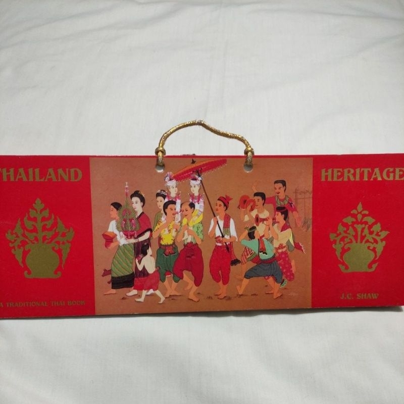 Thailand Heritage, A traditional Thai book, J.C. Shaw