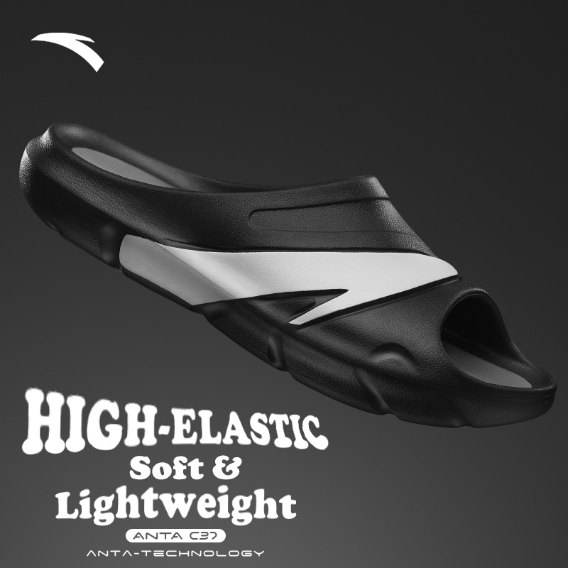 ANTA C37 Series รองเท้าแตะ กันลื่น รองเท้าบาสเก็ตบอล 812338511 Official Store - รูปที่ 2