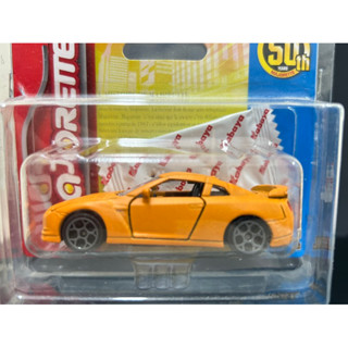 รถเหล็ก​ Majorette Nissan GTR Matte Orange