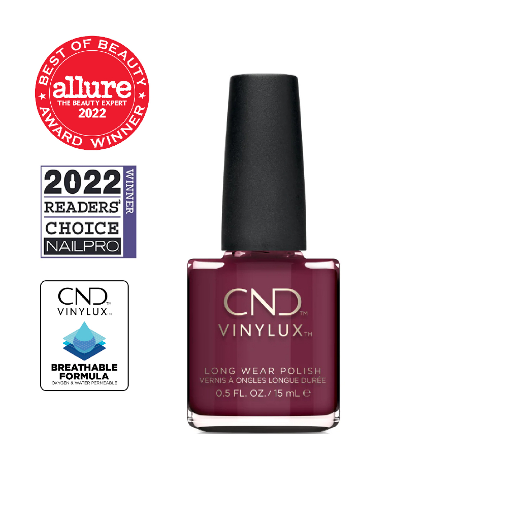CND VINYLUX สีทาเล็บกึ่งเจล สี decadence 0.5 oz. (15 ml.)