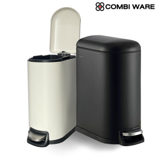 ถังขยะสแตนเลส แบบเท้าเหยียบ ทรงลึก 10 ลิตร - COMBI WARE