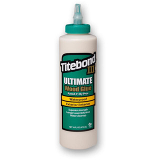 TITEBOND III Ultimate Wood Glue - สุดยอดกาวงานไม้กันน้ำ ขนาดบรรจุ 16 ออนซ์ (473 มล)