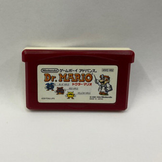 ตลับแท้ [GBA] [0289] Famicom Mini: Dr. Mario (Japan) (AGB-FDMJ) Classic NES Series Gameboy Advance เกมบอย