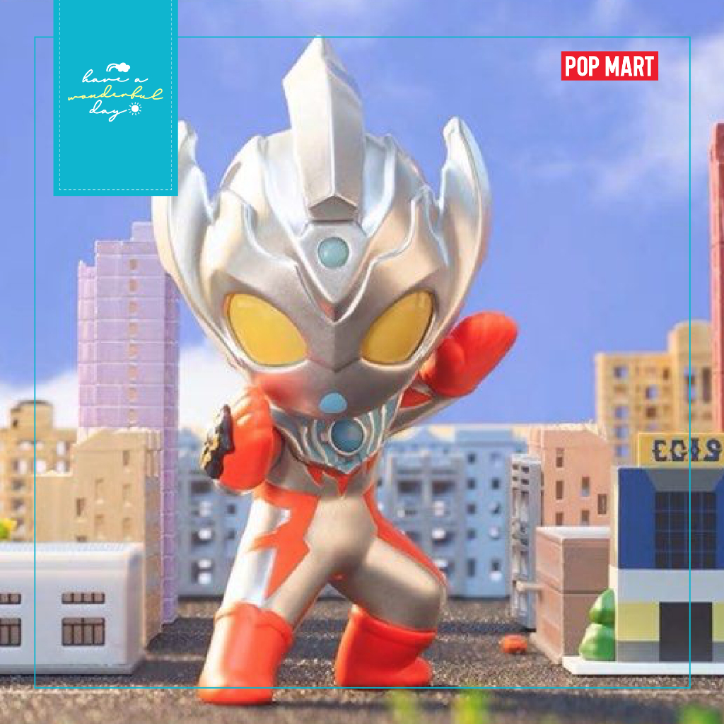 แท้ 💯% [POP MART] Ultraman New Generation Heroes Series ขายยกกล่อง 12 ชิ้น ยังไม่แกะซีล พร้อมส่ง พร้อมถุงแบรนด์
