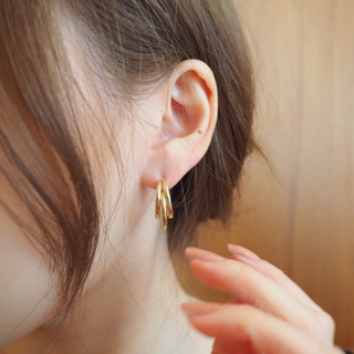 lacia.bkk - Triple hoop earring
