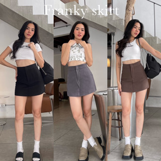 Franky skirt กระโปรงกางเกง เอวสูง