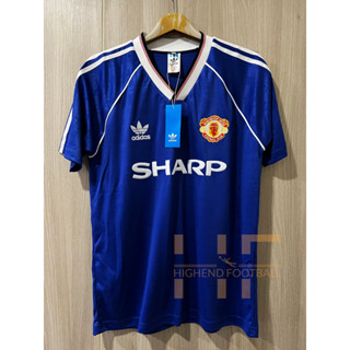 RETRO เสื้อบอลย้อนยุค แมนยู น้ำเงิน 1989/90 ปีแชมป์FA แชมป์แรกเซอร์อเล็ก