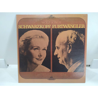 1LP Vinyl Records แผ่นเสียงไวนิล  SCHWARZKOPF FURTWÄNGLER   (E12A68)