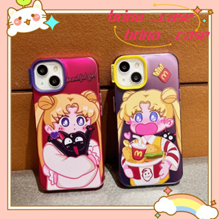 ❤️ส่งของขวัญ❤️ เคสไอโฟน 11 12 13 14 Pro Max สาวน่ารักหัวใจ สไตล์คู่รัก ความนิยม การ์ตูน น่ารัก Case for iPhoneป้องกันการ