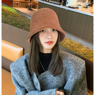 มีส่งด่วน💕ivy หมวกบัคเก็ต หมวกไหมพรม TN (B69)