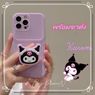 🔥สไตล์ใหม่🔥เคสไอโฟน iphone 11 14 Pro Max เรียบง่าย ปีศาจน้อย ขาตั้ง ป้องกันการตก เคส iphone 12 13 Pro Case for iPhone