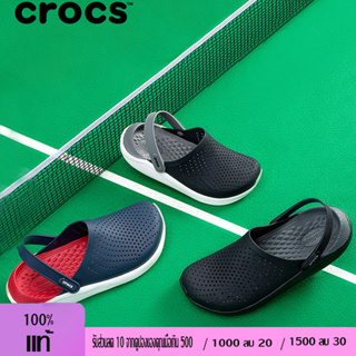 【เหลือเพียง 200 ชิ้นสุดท้ายเท่านั้น】ใหม่ 2023 CROCS สีเทาเข้มรองเท้าแตะผู้หญิงรองเท้าผู้หญิงรองเท้าแตะผู้หญิงรองเท้าแตะผ