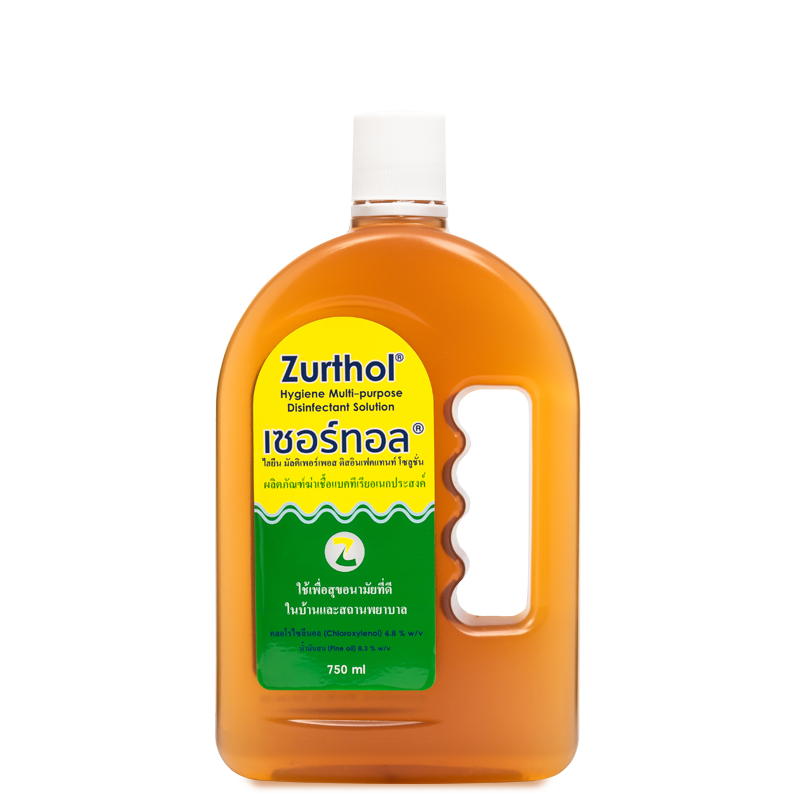 ZURTHOL SOLUTION ZURTHOL 750ML เซอร์ทอล (สูตร DETTOL)
