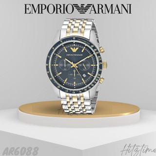 นาฬิกา Emporio Armani ข้อมือผู้ชาย รุ่น AR6088 นาฬิกาแบรนด์เนม สินค้าขายดี Watch Armani ของแท้ พร้อมส่ง