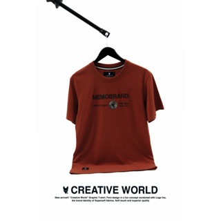 Memo By Hashtag เสื้อยืดแขนสั้น ทรงผู้ชาย รุ่น CREATIVE สินค้าลิขสิทธิ์แท้