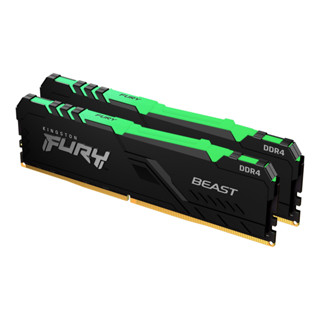 KINGSTON FURY BEAST RGB 32GB (16X2/3600) DDR4 (KF436C18BBAK2/32) ME1-001057
