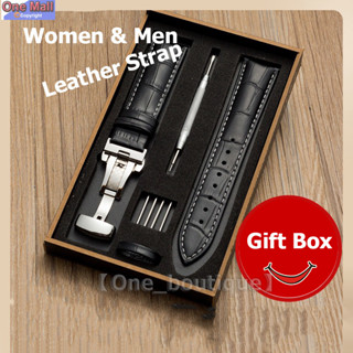 【One_boutique】Women Men Leather Strap Watch Band Accessories wristband