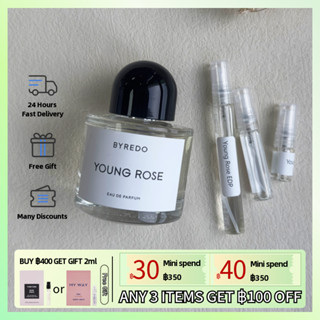 【Fast Shipping✈】แท้ 100% Byredo Young Rose EDP 2ml/5ml/10ml, น้ำหอมกลางๆ, กลิ่นหอมติดทนนาน, ขายดีที่สุด🏆