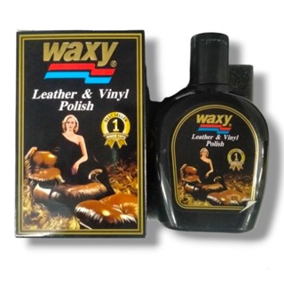 น้ำยาขัดเบาะหนัง/แท้ (WAXY) ขนาด125ml. รหัส8850098100326