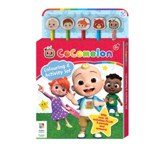 CoComelon Colouring and Activity Set this super-cute colour and activity set Join JJ, YoYo, TomTom