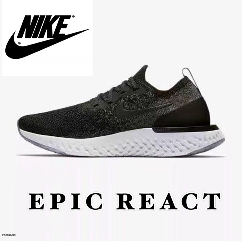 ใหม่!รองเท้า รองเท้าผ้าใบ React Epic รองเท้่สายวิ่ง รองเท้ากีฬา ของผู้หญิง&ผู้ชาย