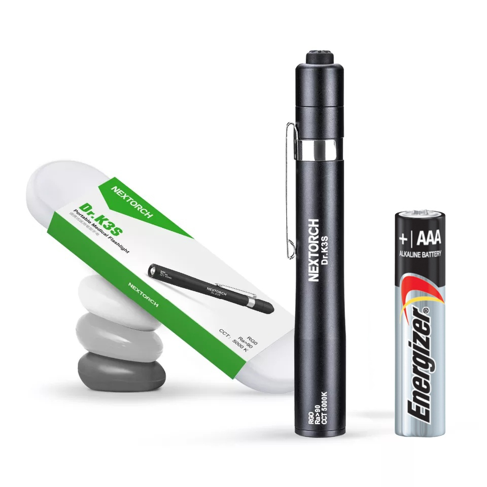 [🇹🇭ส่งด่วน ของแท้ ประกัน 5 ปี] ไฟฉายทางการแพทย์ Nextorch K3s เหมาะสำหรับคลินิกแพทย์ หมอ พยาบาล และบุ