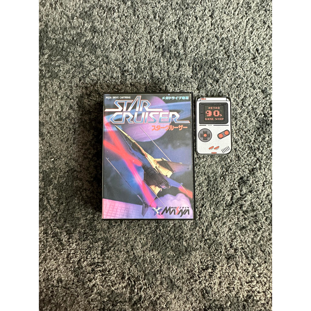 Sega Cartridge Megadrive 16 Bit Star Cruiser  Boxed / Japan